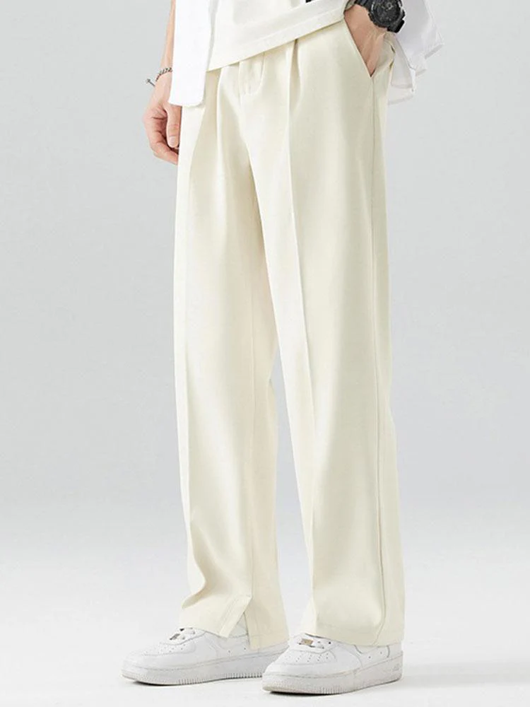 Baladeva® | Slit Hem Pleated Trousers - Image 9