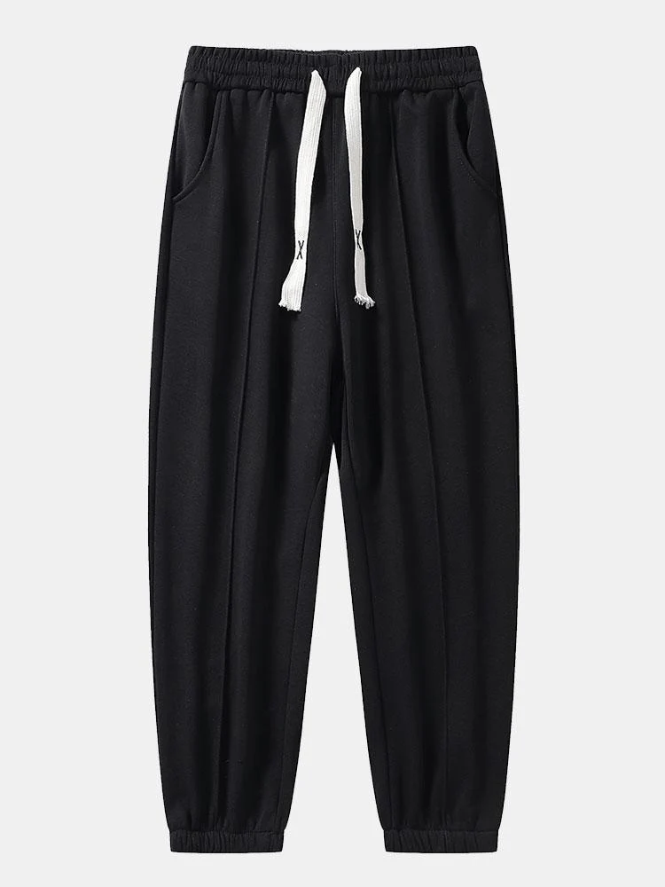 Ballou® | Jogger Pants With Pintuck - Image 2