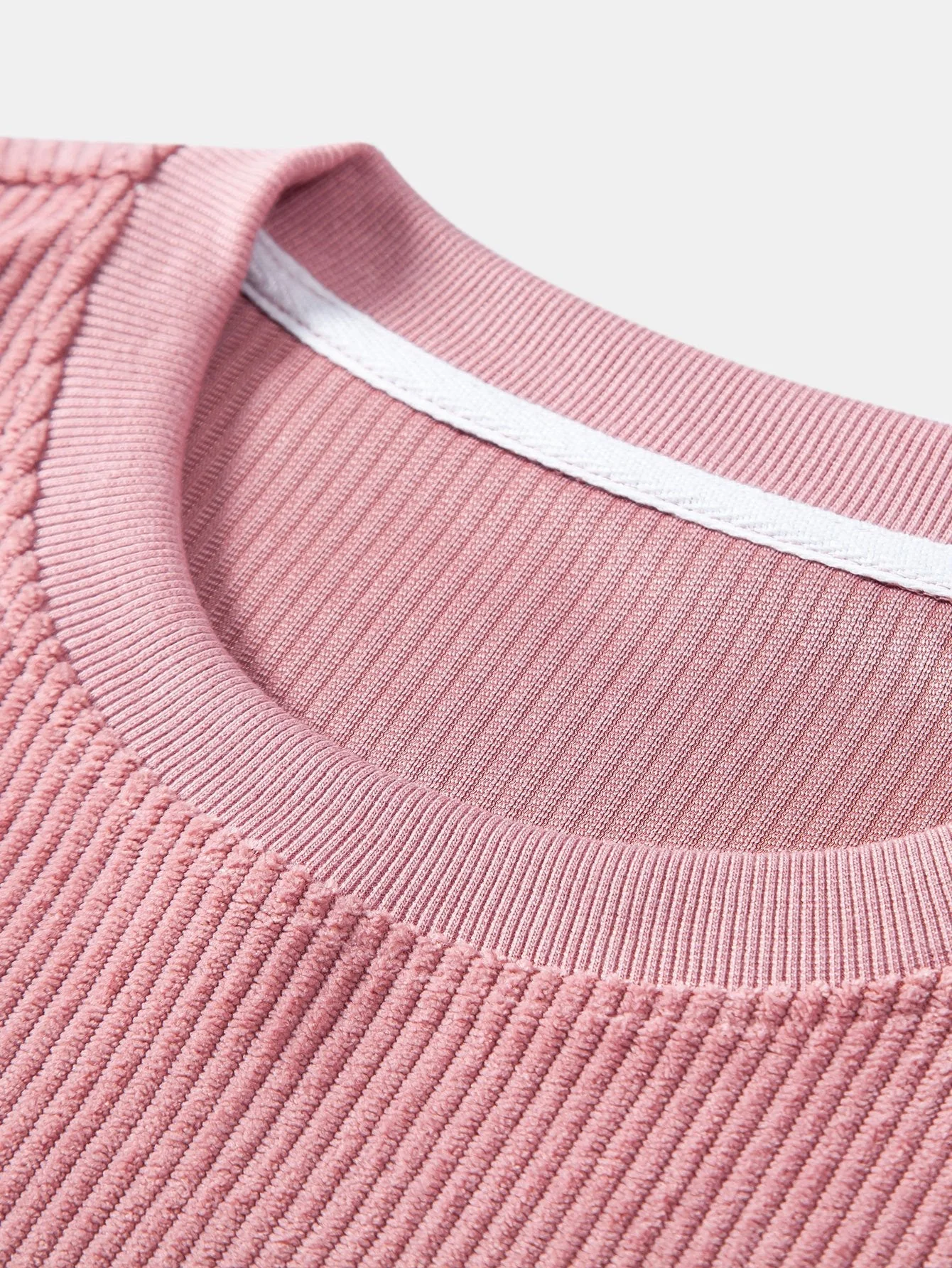 Baltasar® | Corduroy Oversize T-Shirt With Pocket & Shorts - Image 8