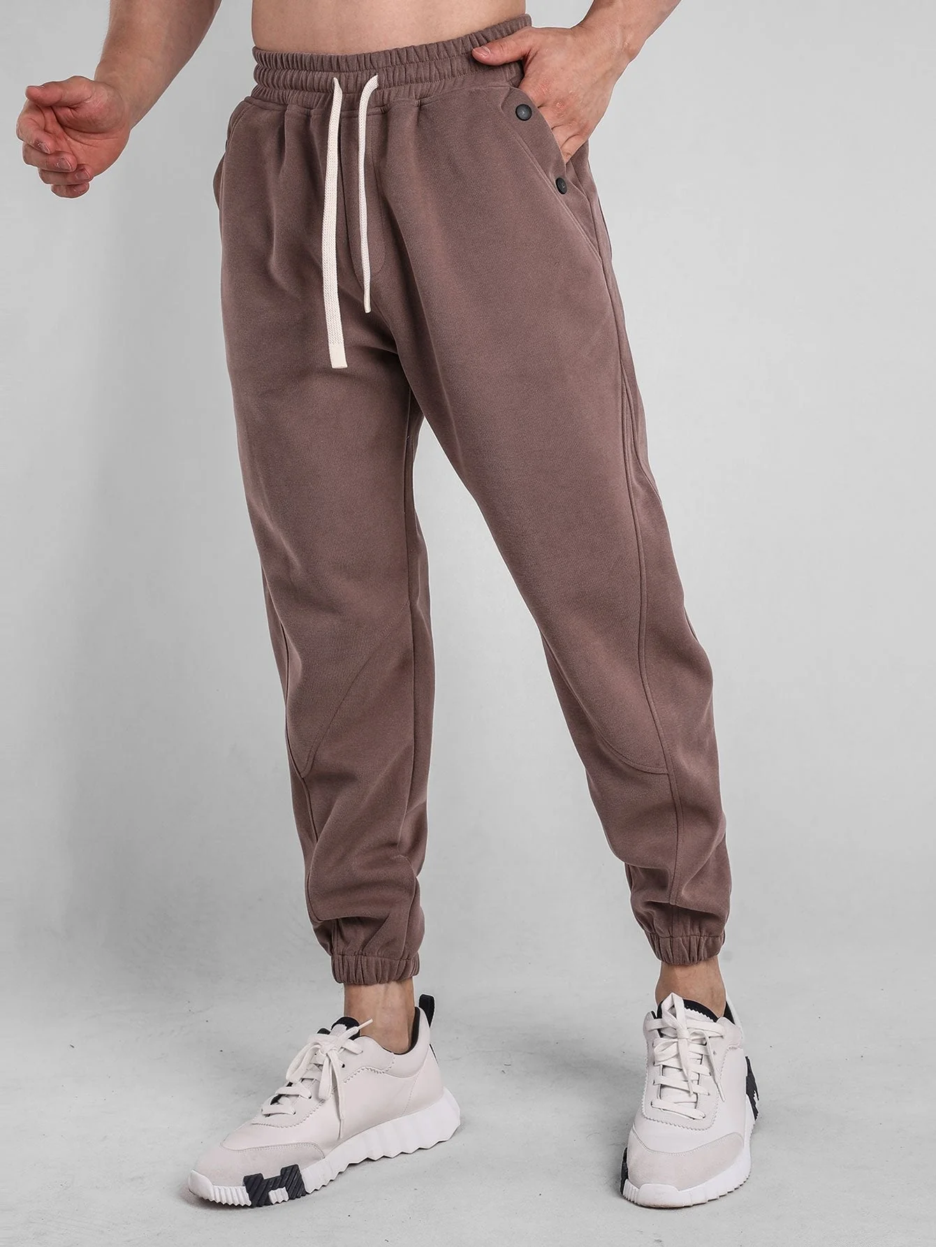 Balthassar® | Button Pocket Jogger Pants - Image 9