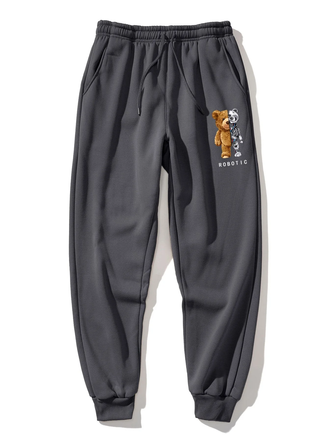 Bandele® | Robot Bear Print Jogger Pants - Image 5