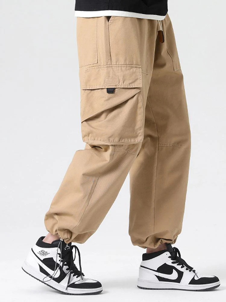 Bandon® | Elastic Drawstring Cuff Parachute Cargo Pants - Image 11