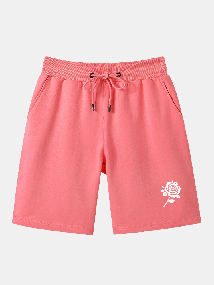 Bane® | Rose Print Mid Length Shorts - Image 7