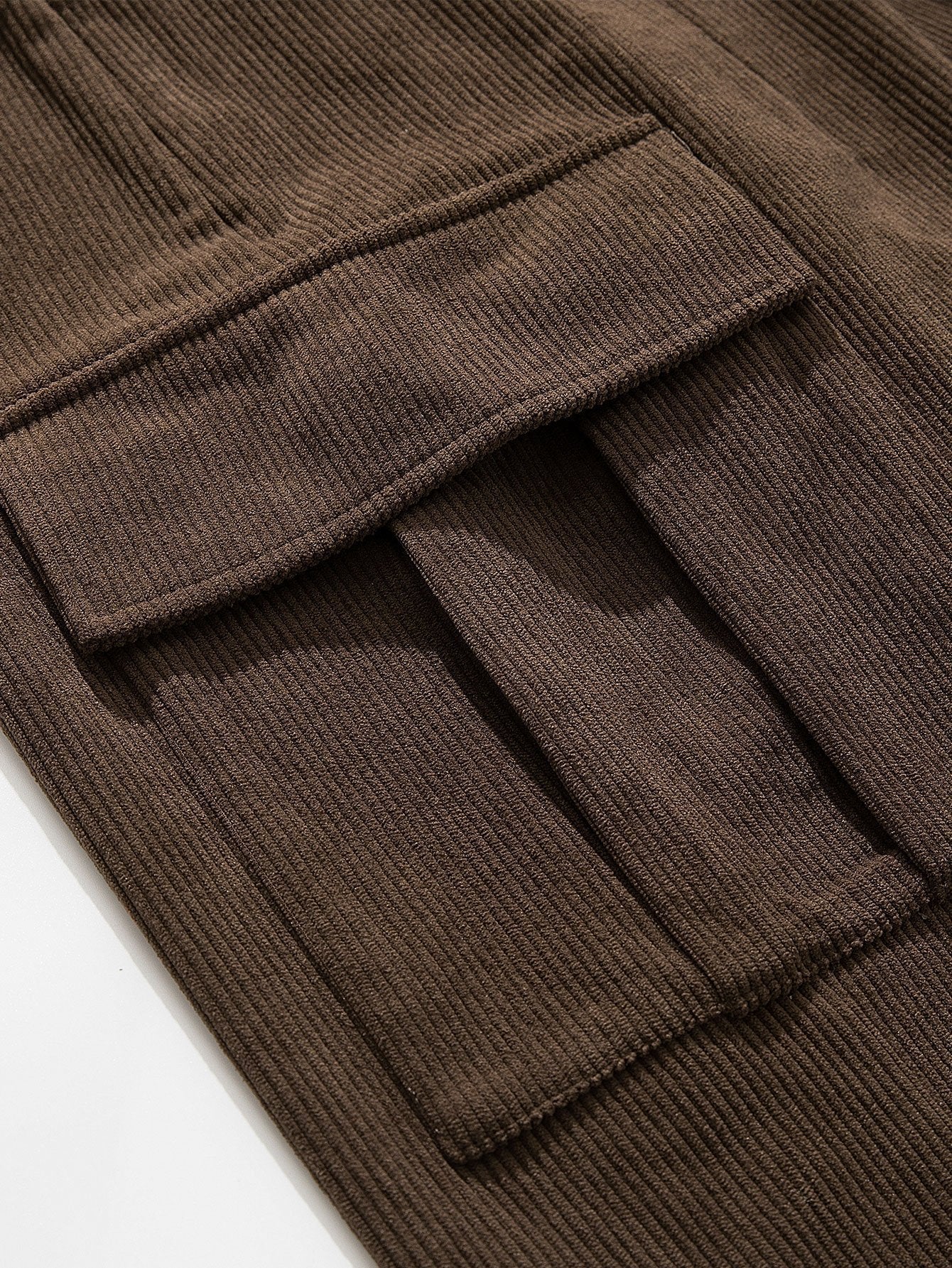 Banville® | Loose Fit Corduroy Cargo Pants - Image 10
