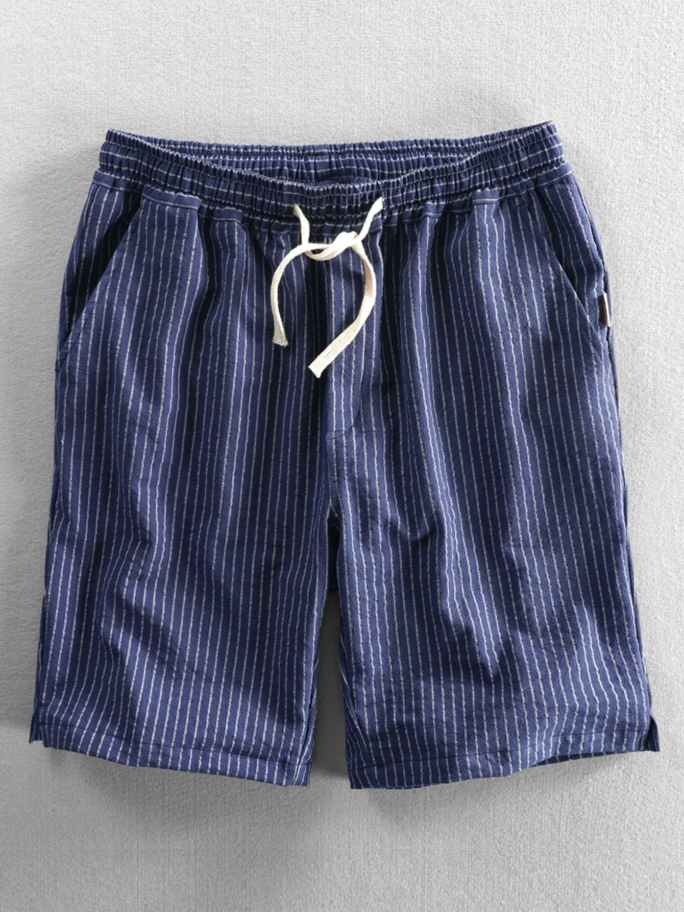 Barany® | Cotton Drawstring Striped Shorts