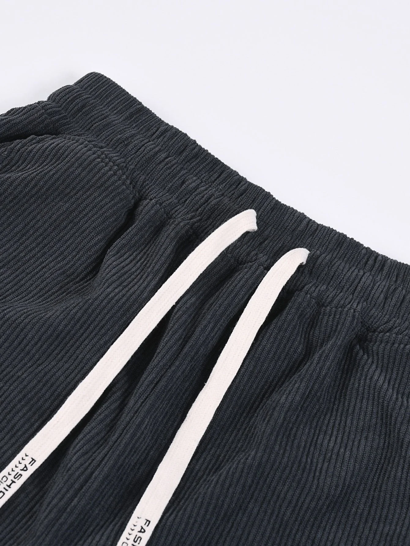 Barbour® | Corduroy Drawstring Shorts With Letter Label - Image 7