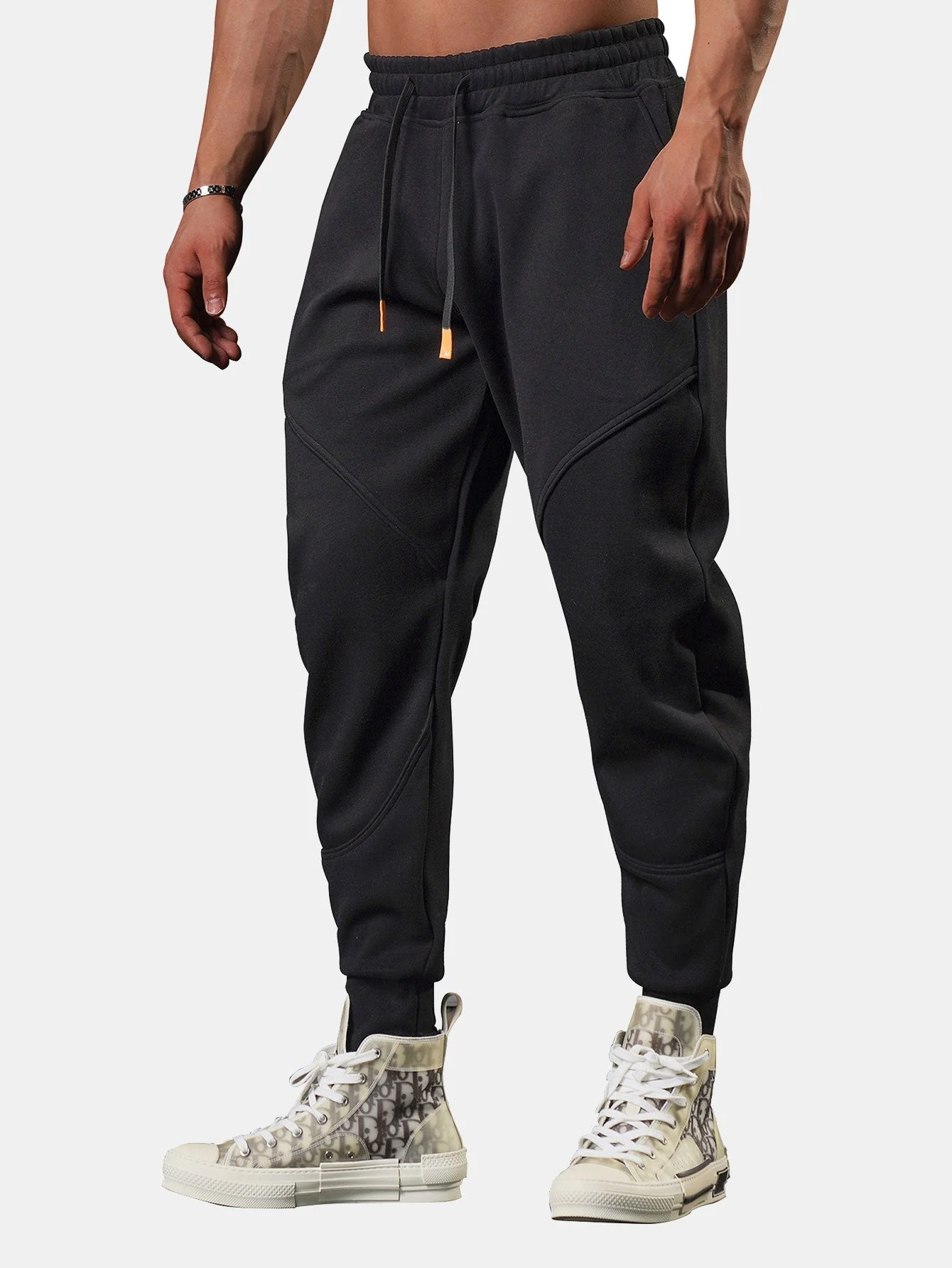 Bardou® | Man Split Cropped Joggers - Image 4