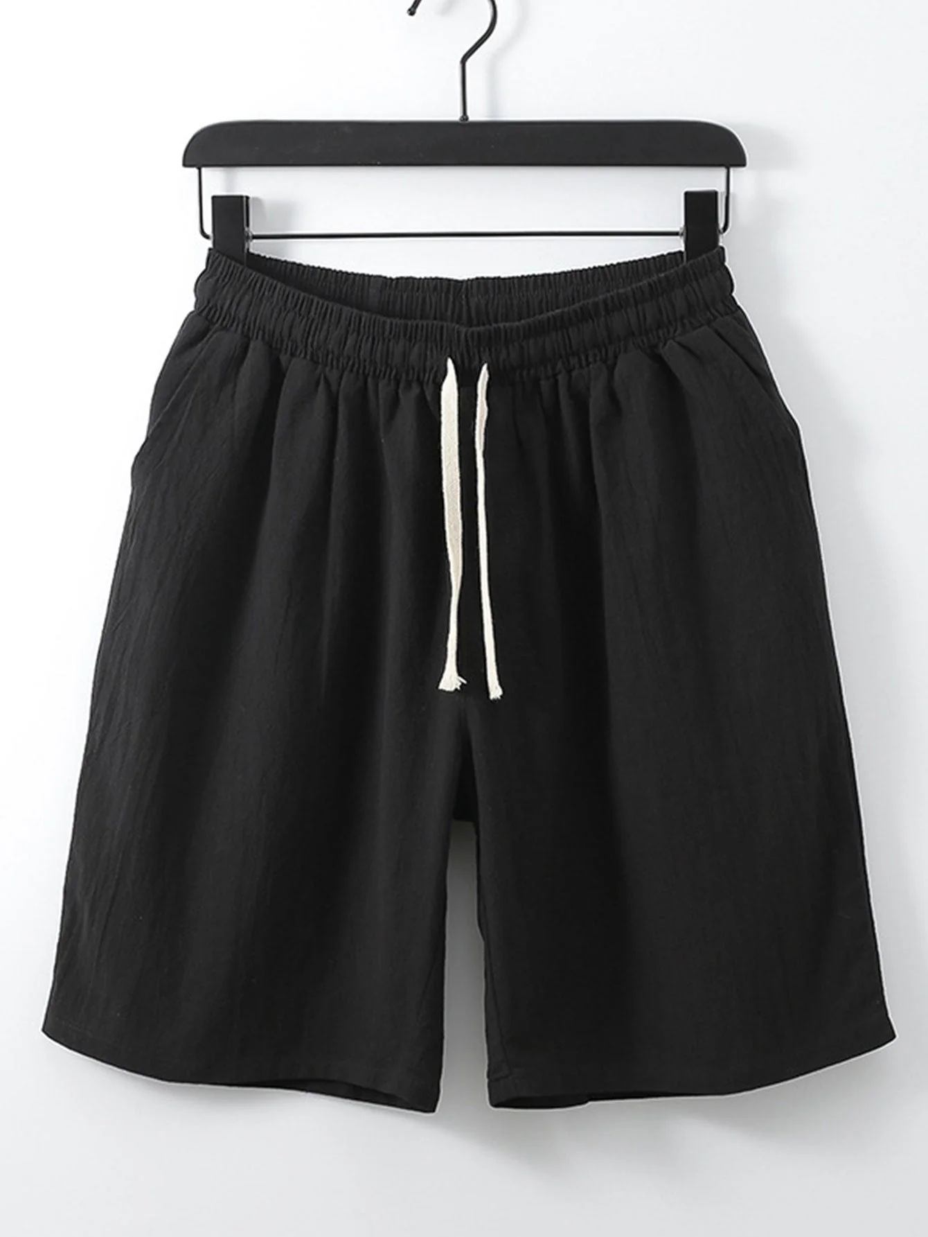 Barek® | Man Cotton Drawstring Shorts - Image 3