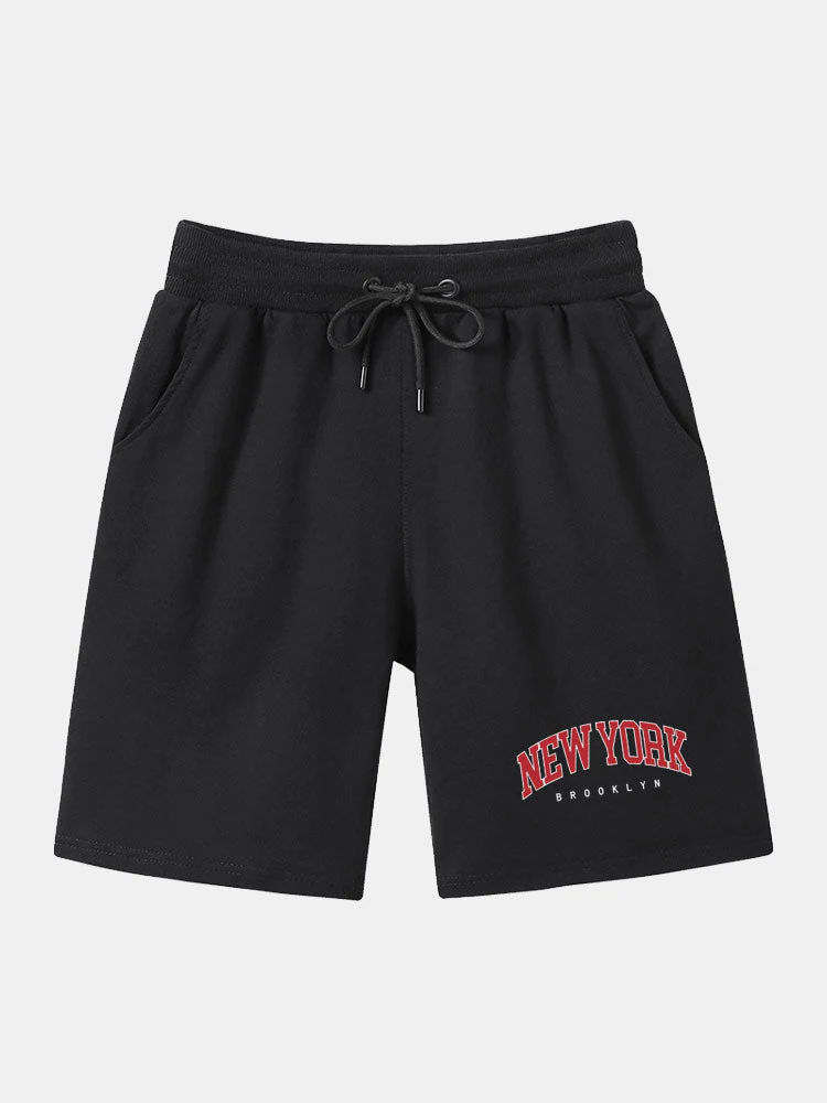 Barlaam® | New York Print Mid Length Shorts