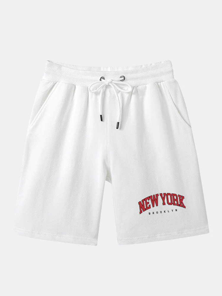 Barlaam® | New York Print Mid Length Shorts - Image 2