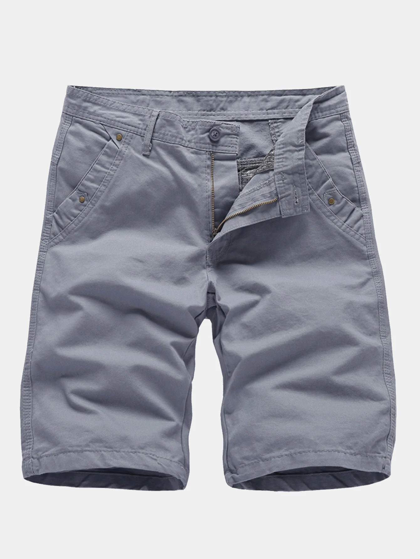 Barle® | Man Stud Pocket Chino Shorts - Image 6