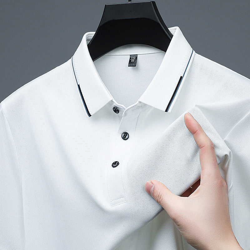 Barney® | Short Sleeve Cuffed T-Shirt For Business Casual Men - Image 10