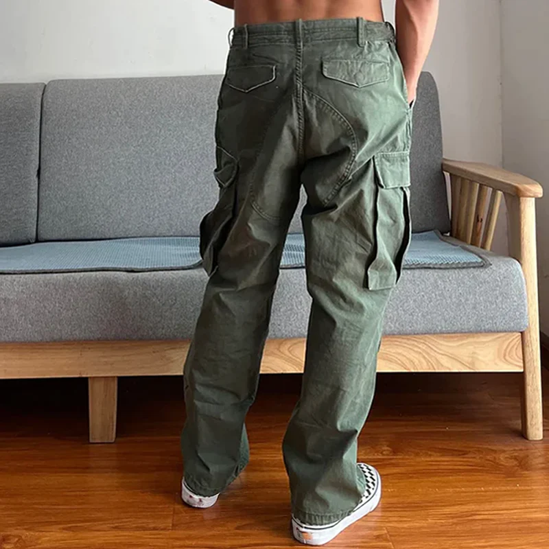 Bartrem® | Men's Loose Large Pocket Wear-resistant Cargo Paratrooper Pants 35879567Z - Image 4