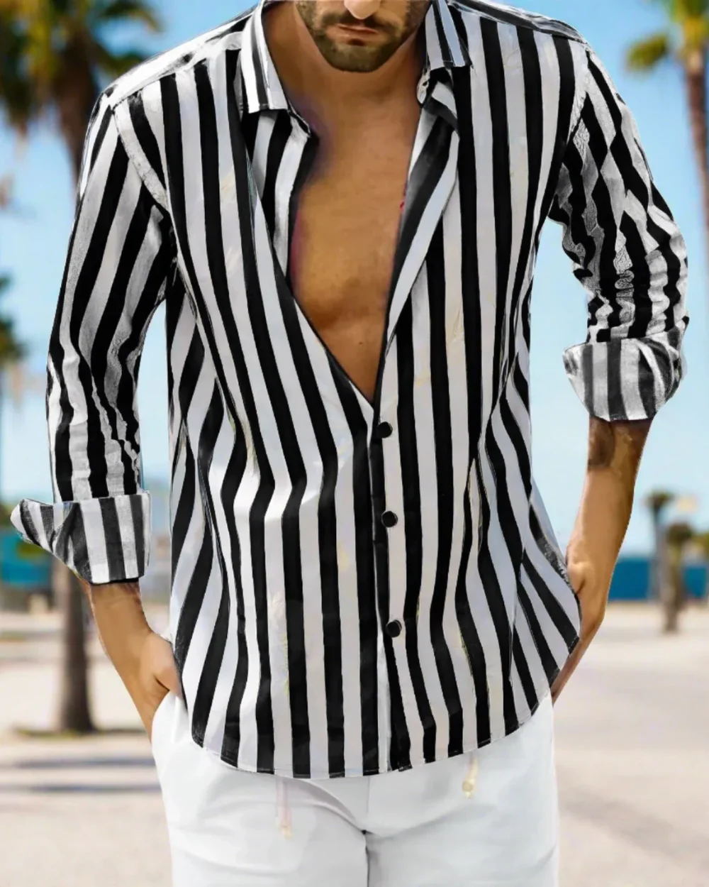 Beckett | Striped Shirt - Image 4