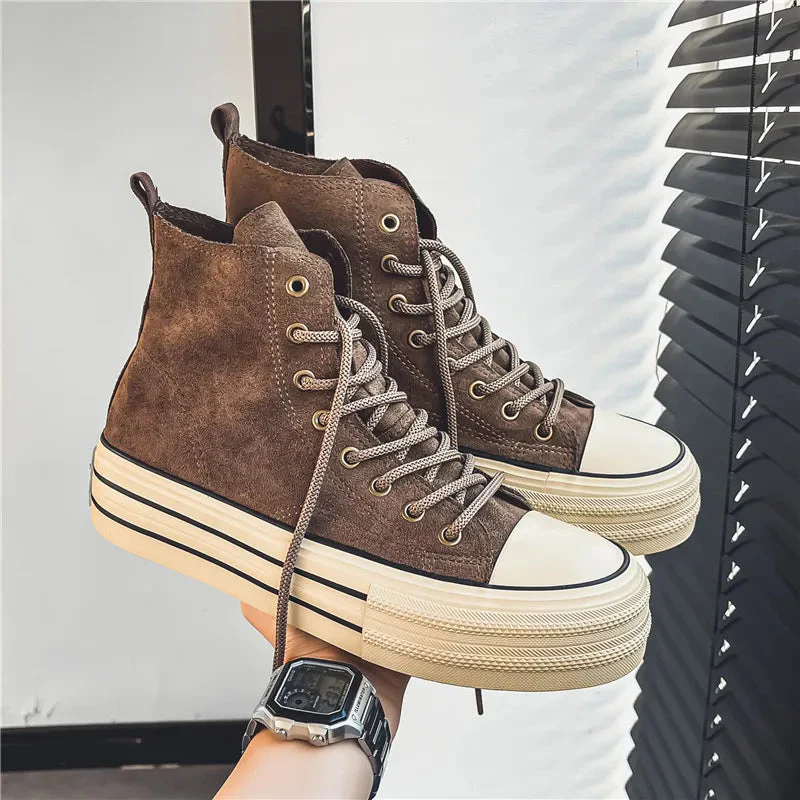 Belarmino® | Avenue Suede Platform High Tops - Image 3