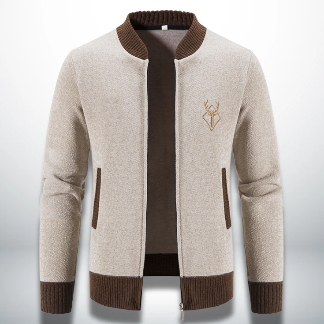Belisario® | Elegant and comfortable sweater with zip - Image 3