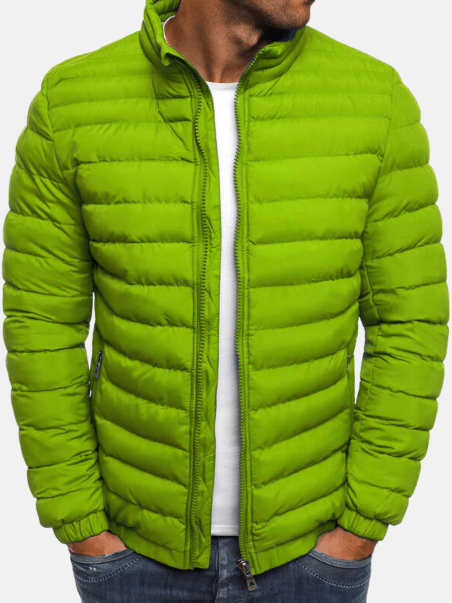 Benicio | Stylish quilted jacket with stand-up collar - Image 4