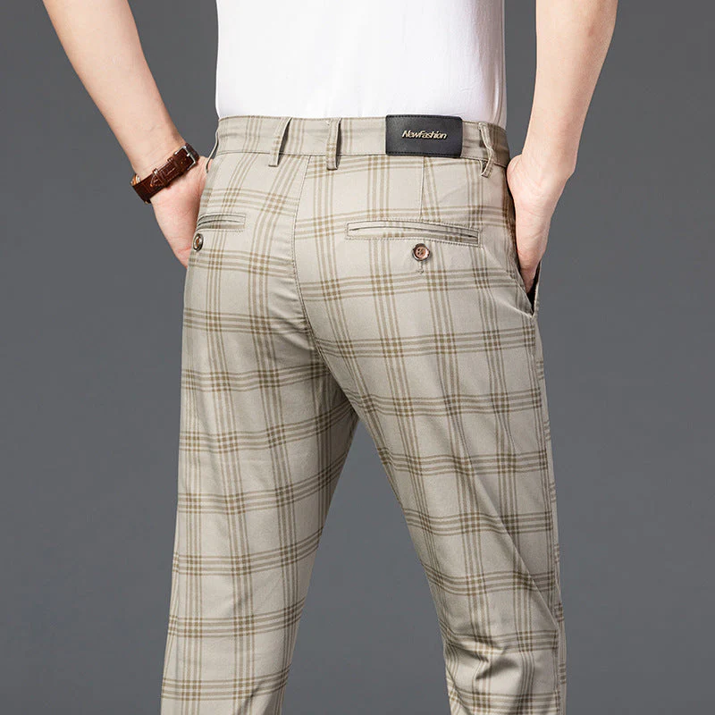 Bernardo® | Ascot Plaid Stretch Trousers - Image 9
