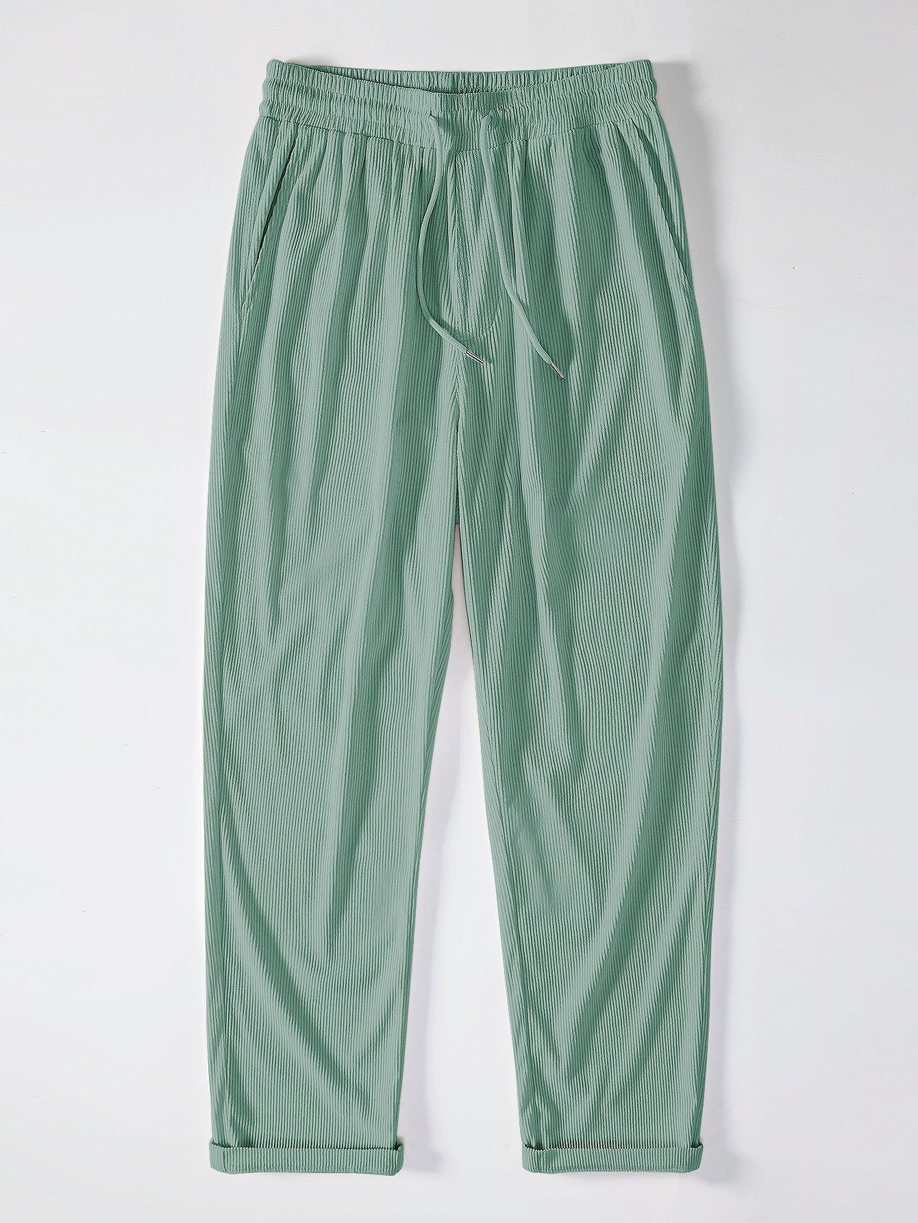 Bernardo® | Corduroy Button Up Short Sleeved Shirt & Straight Leg Corduroy Pants - Image 10