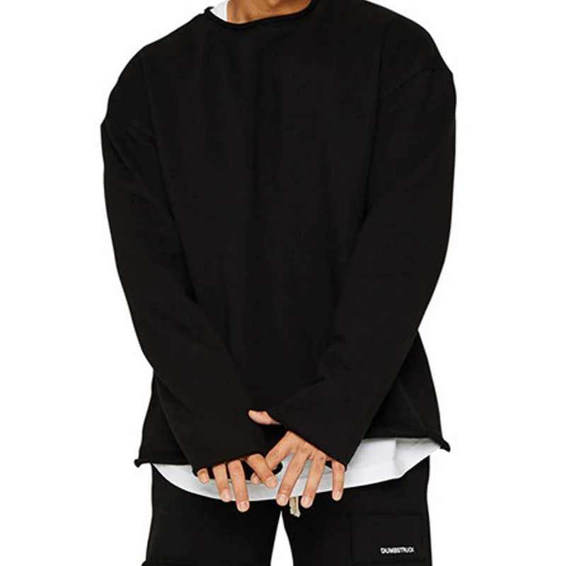 Besim® | Men's Round Neck Loose Fit Casual Sweatshirt 16815807Z - Image 9