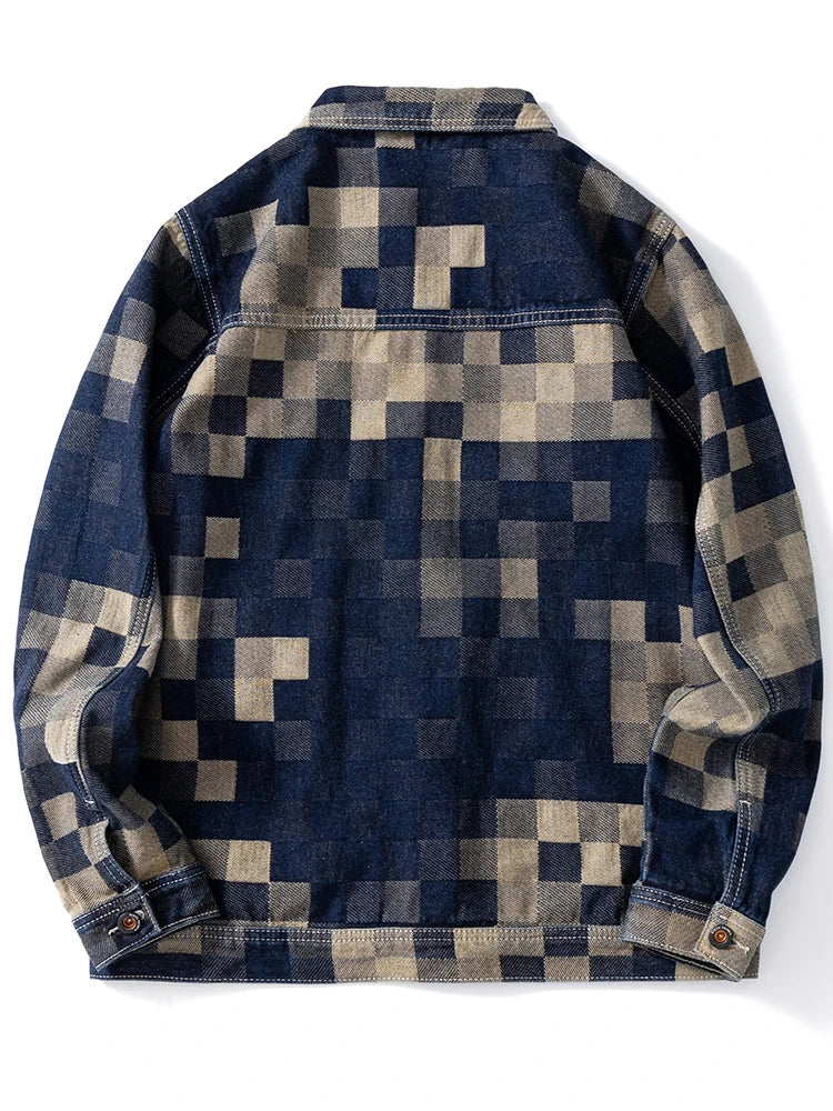 Bey® | Mosaic Vintage Denim Jacket - Image 2