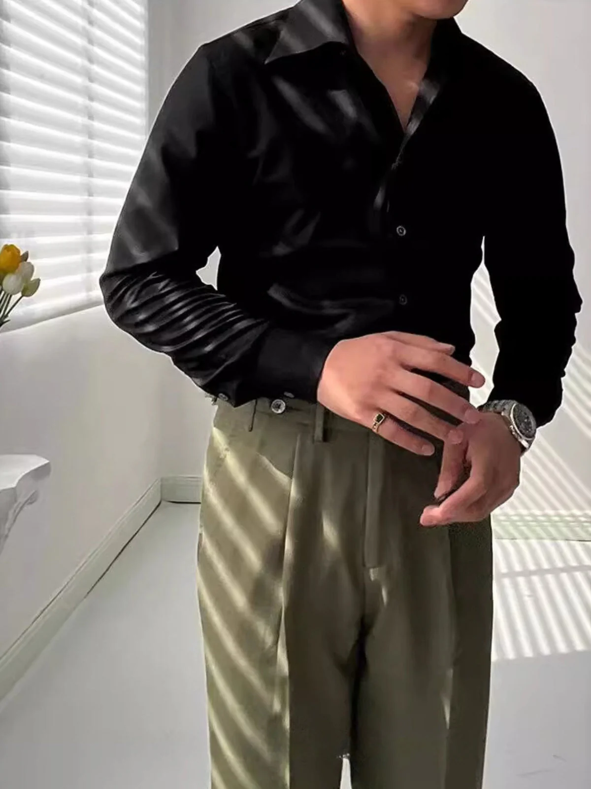 Bezet® | MV Italian Athletic V-Neck Bamboo Shirt - Image 4