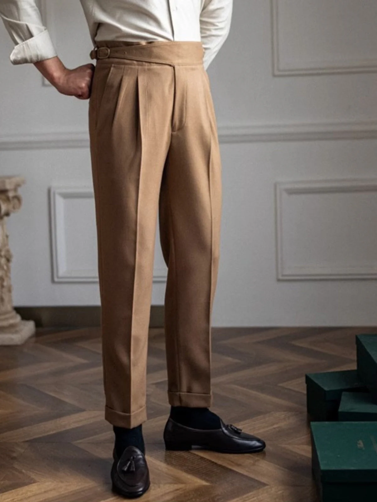 Bhagavan® | MV Italian Style Classic Trousers - Image 6