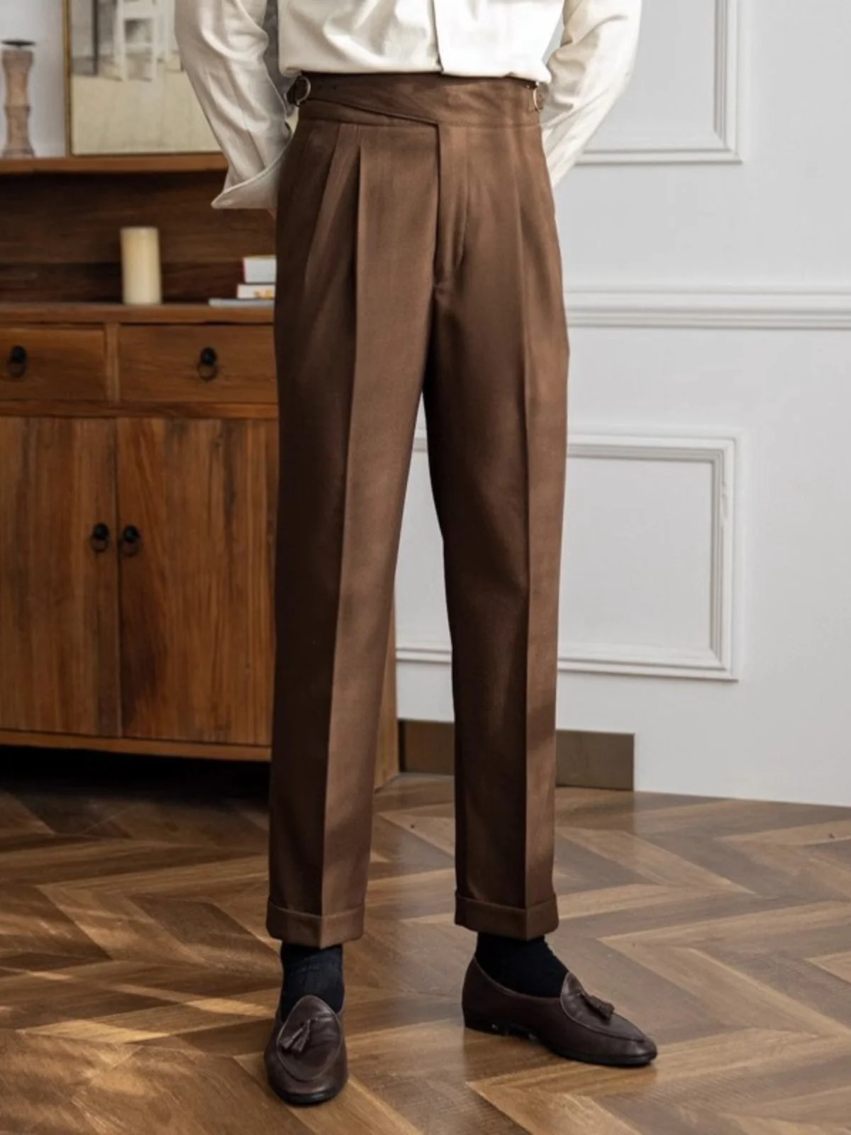 Bhagavan® | MV Italian Style Classic Trousers - Image 8