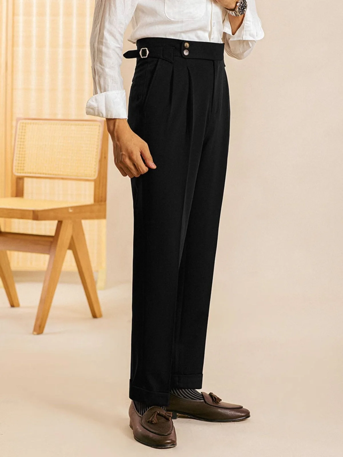 Bhaskar® | MV Old Money Suit Trousers - Image 6
