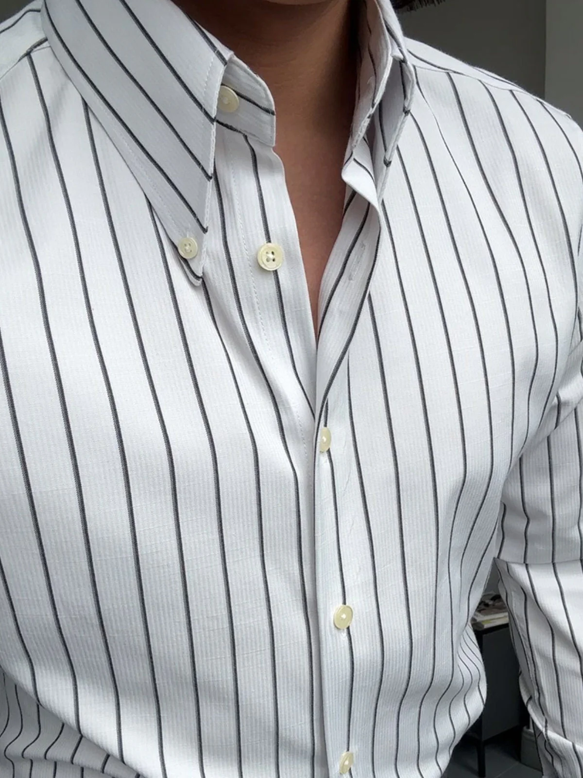Bhoj® | MV Retro Italian Striped Slim Shirt - Image 12