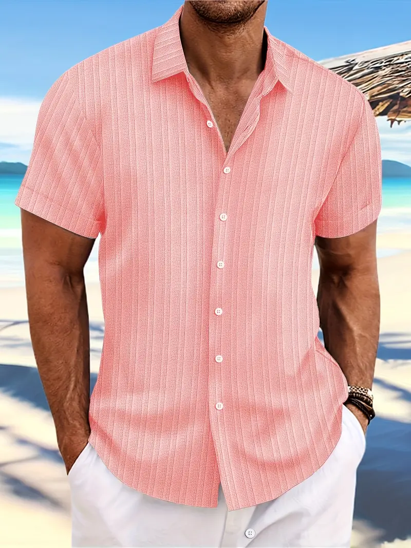 Boniface® | Stylish Shirt With Loose Stripes - Image 3