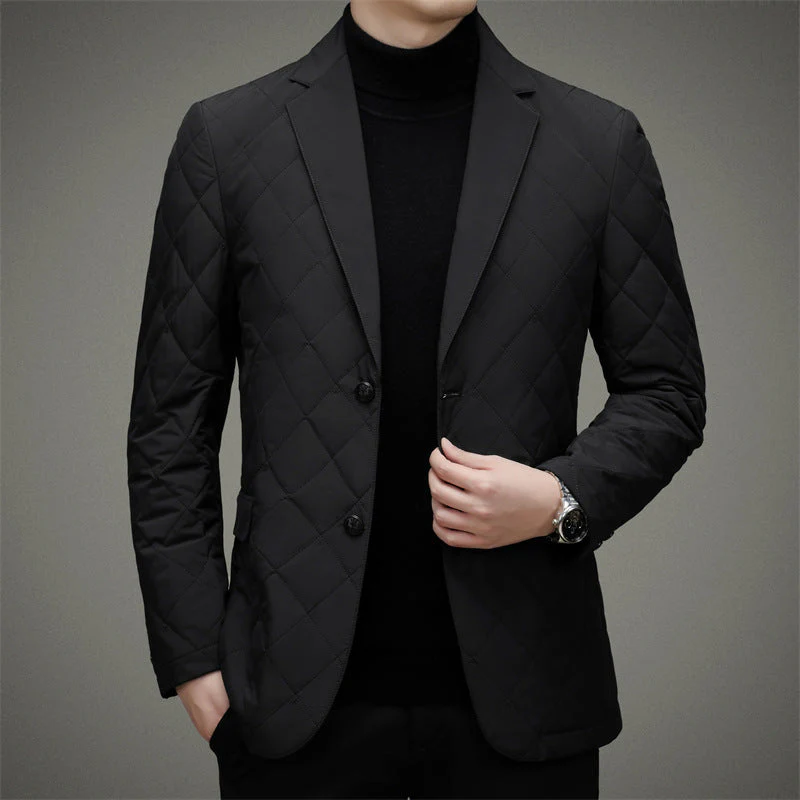 Borja® | Monogram Down Blazer - Image 3