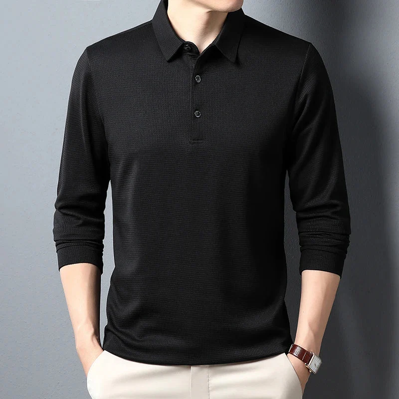 Bradley® | Long-Sleeved Business-Casual Polo - Image 5