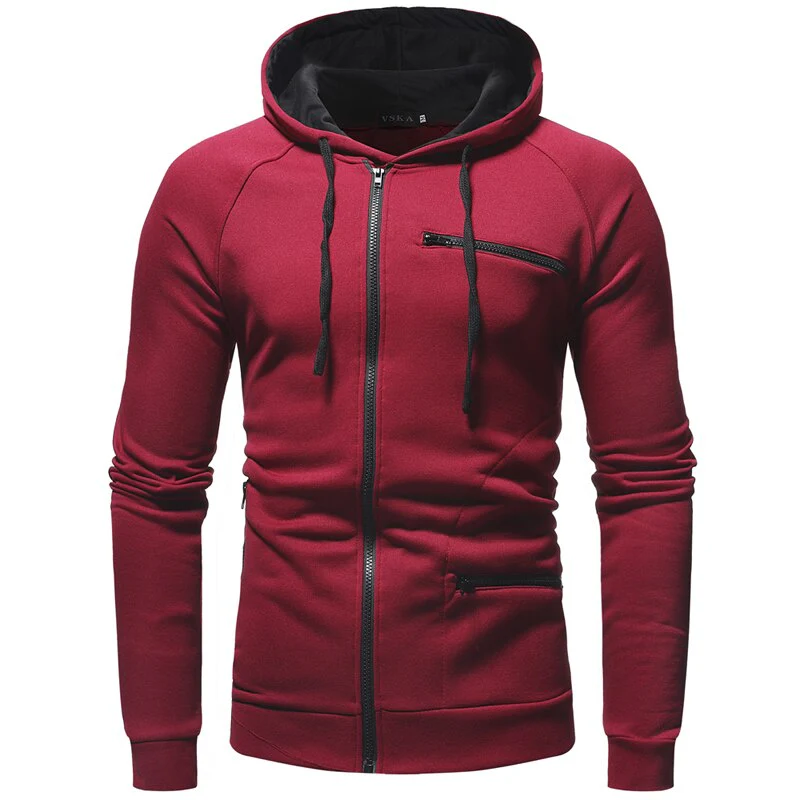 Brandon® | Casual, sporty zip-up hoodie - Image 7