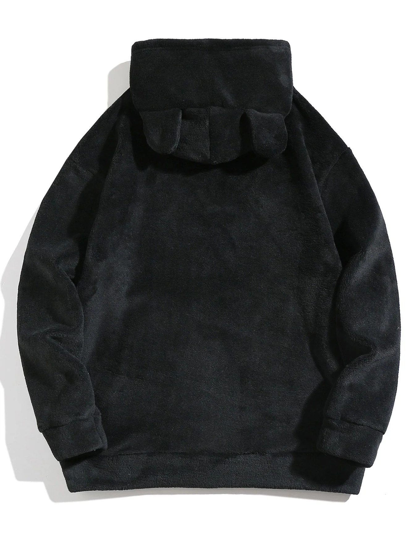 Brian | Relax Fit Teddy Fleece Hoodie With Ears - Image 11