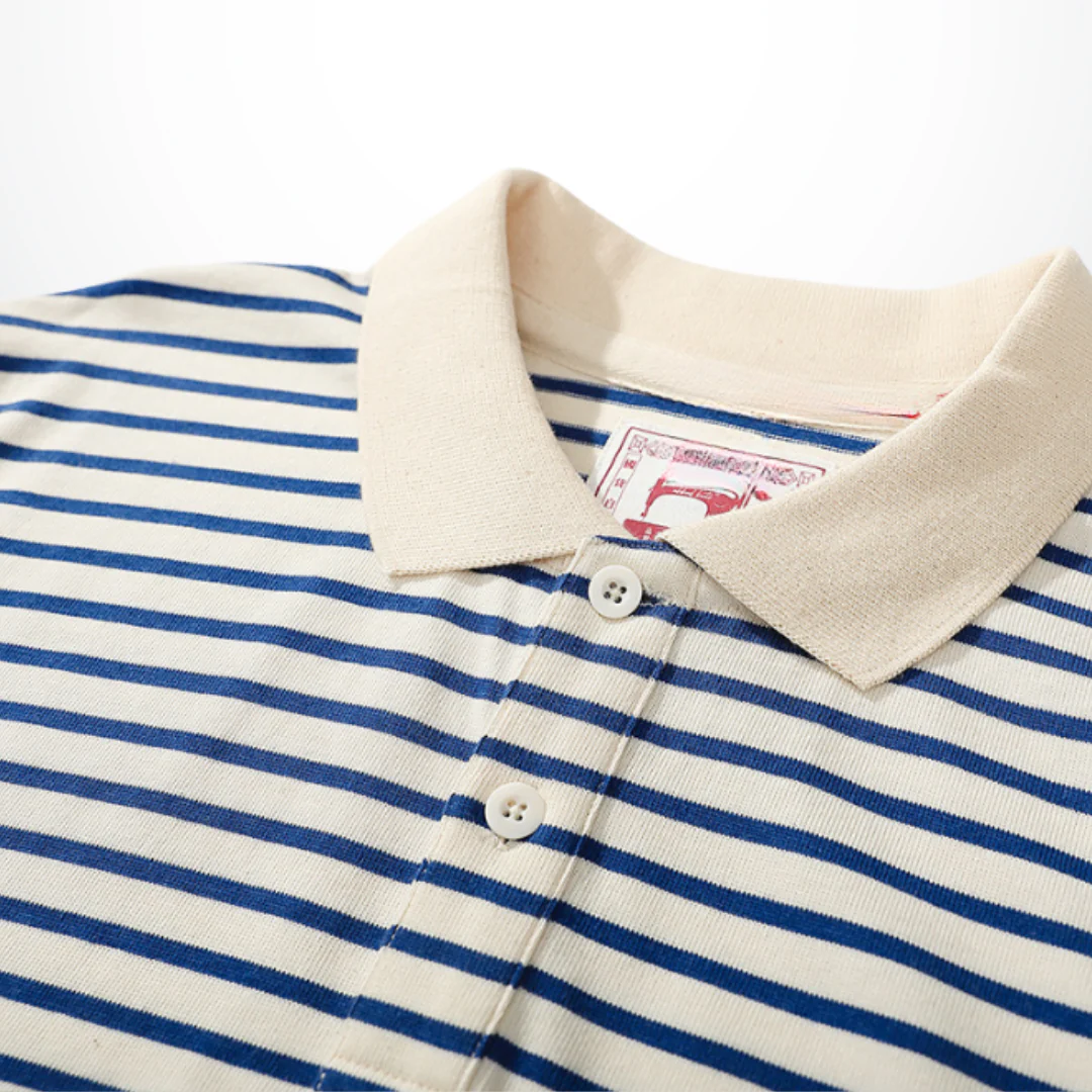 Buenaventura® | Classic Horizontal Striped Polo - Image 5
