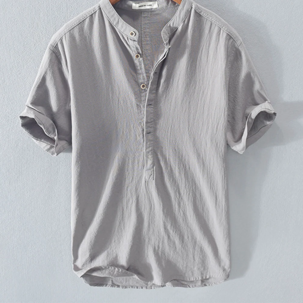 Caleb® | Men'S Breathable Casual Shirt - Image 3