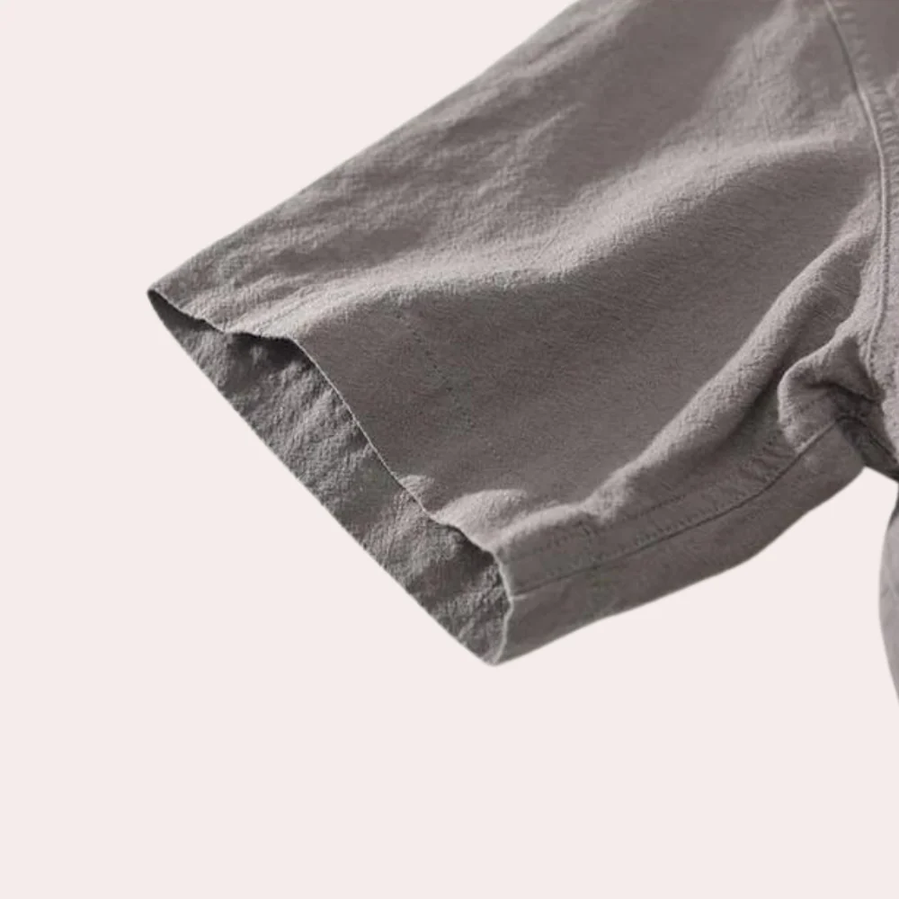 Caleb® | Men'S Breathable Casual Shirt - Image 5
