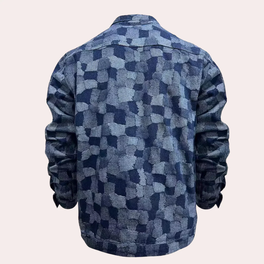 Caleb® | Men's Stylish Long Sleeve Shirt - Image 2