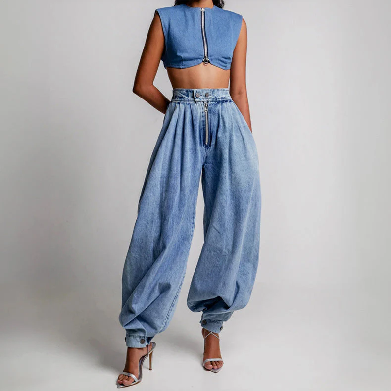 Calvin® | High Waist Denim Jeans - Image 2