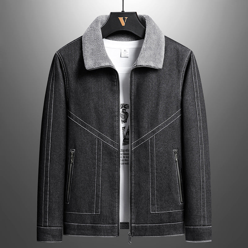 Cándido® | Boston Denim Sherpa Jacket - Image 3