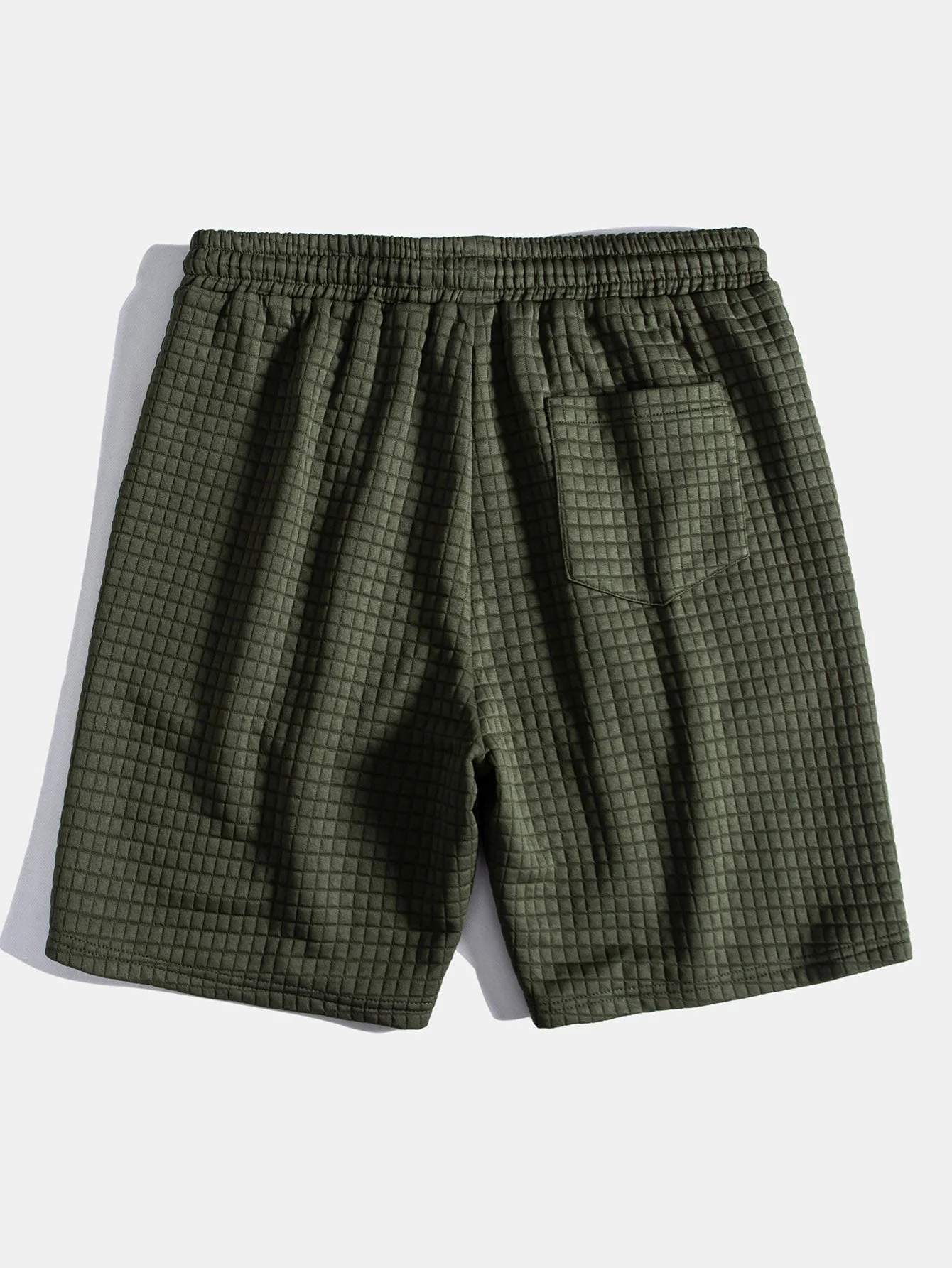 Casey® | Kangaroo Pocket Waffle Hooded T-Shirt & Shorts - Image 14