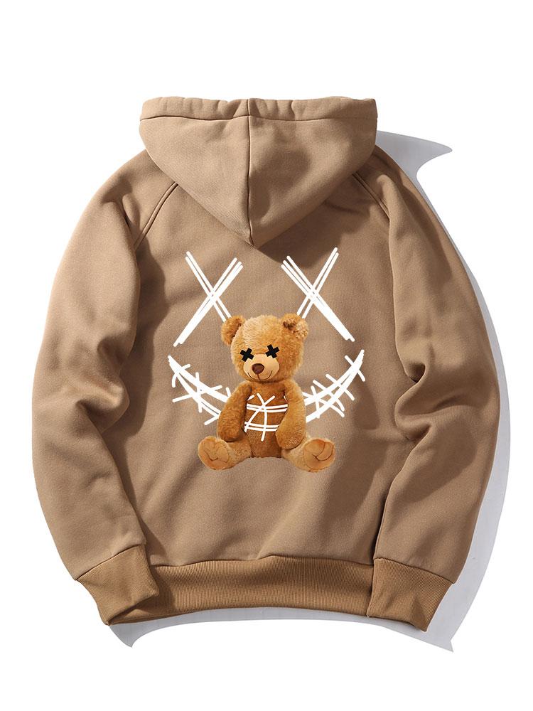 Casimir | Smiley Bear Back Print Hoodie - Image 12