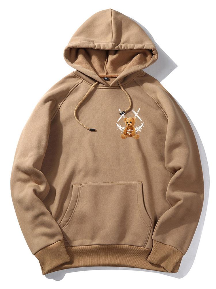Casimir | Smiley Bear Back Print Hoodie - Image 13