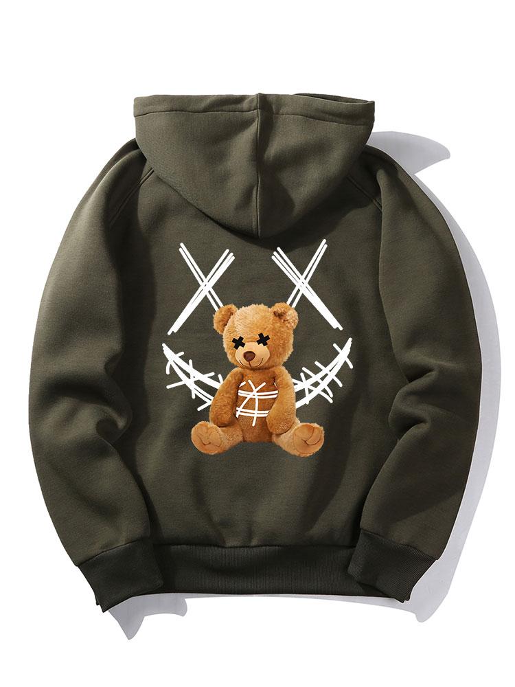 Casimir | Smiley Bear Back Print Hoodie - Image 14