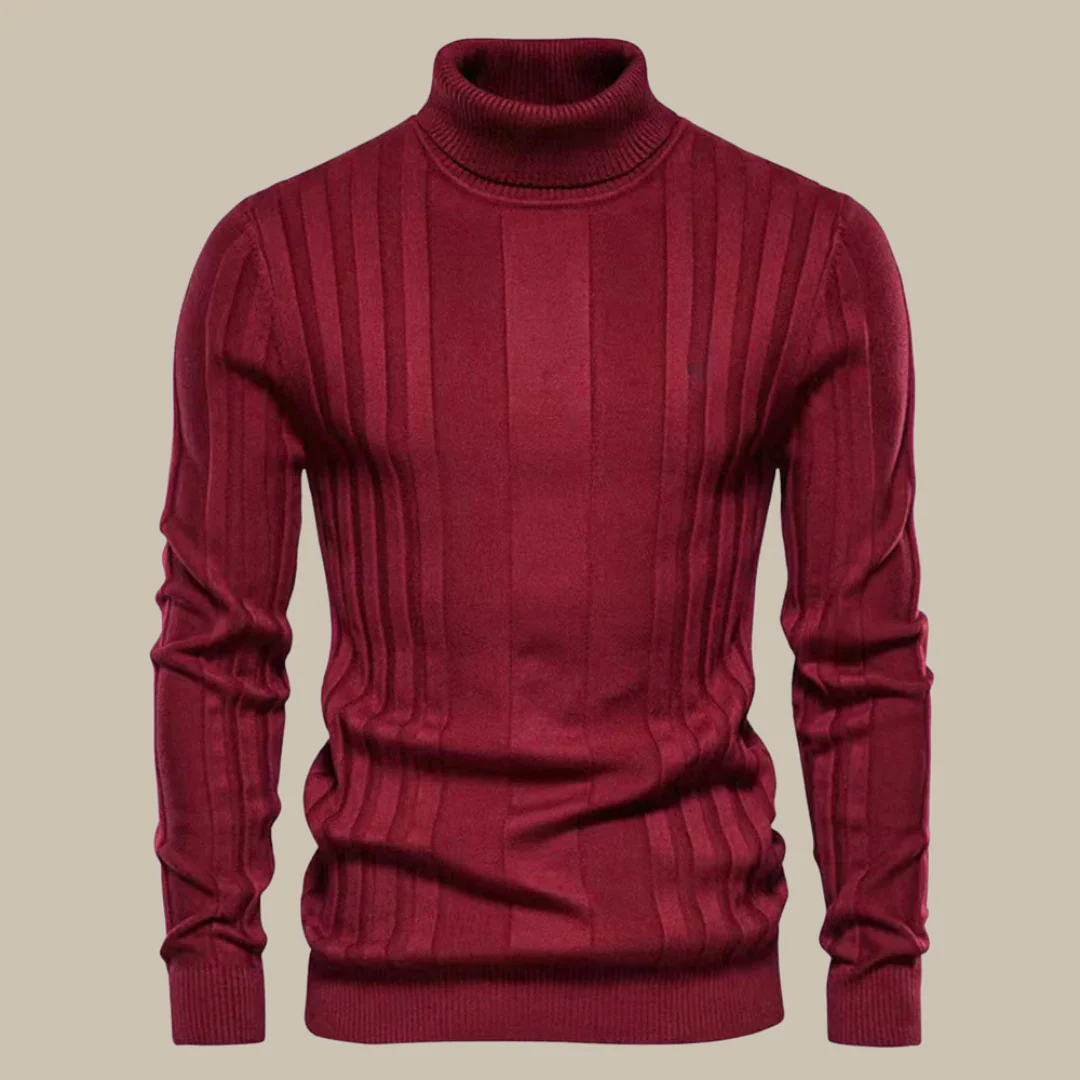 Cedric® | Fashionable turtleneck sweater - Image 2