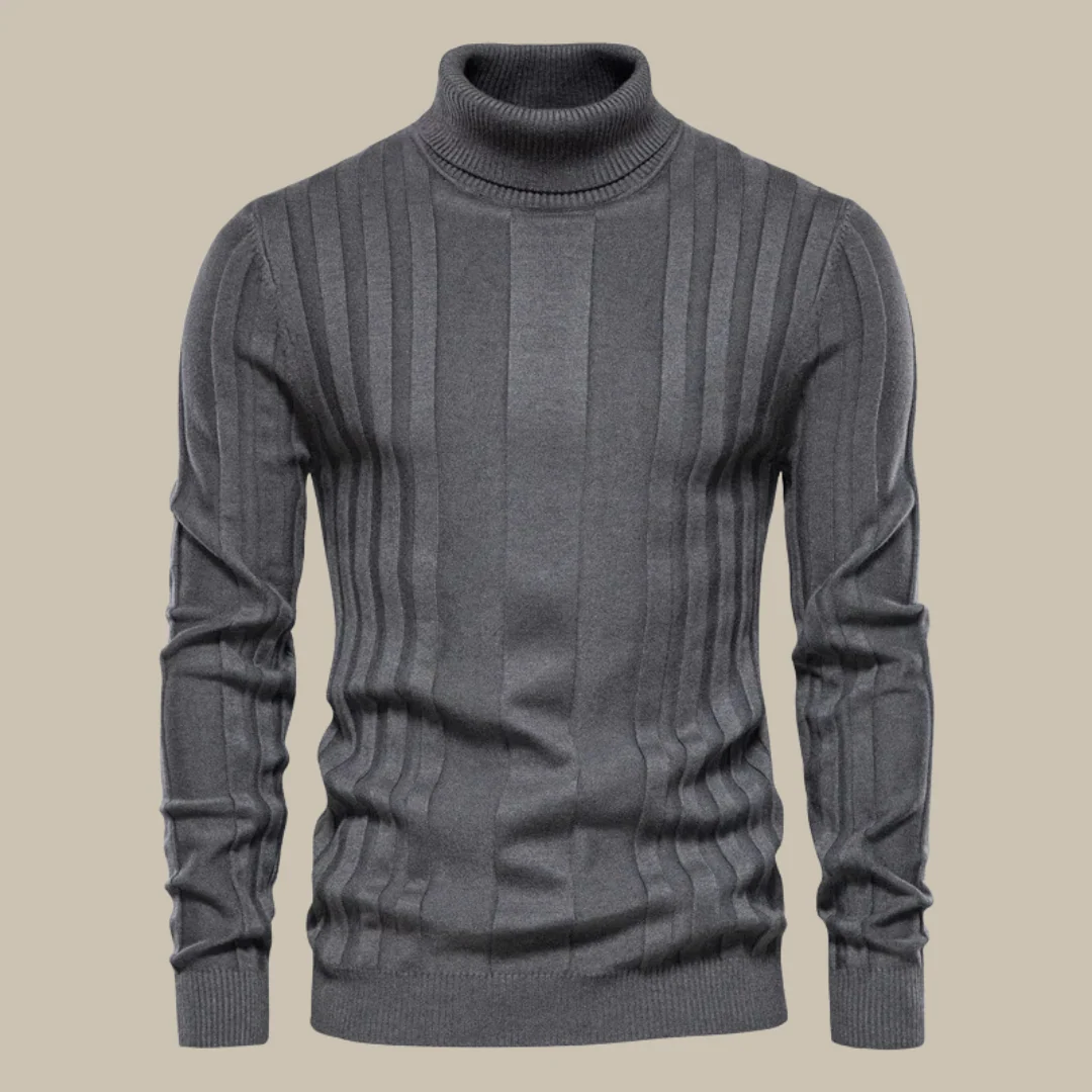 Cedric® | Fashionable turtleneck sweater - Image 5