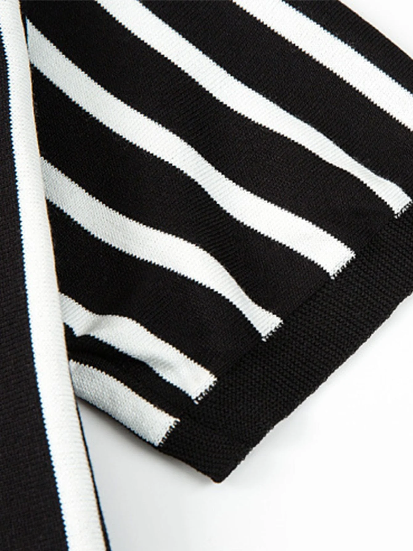Ceferino® | Striped Short Sleeve Sweater Polo - Image 5