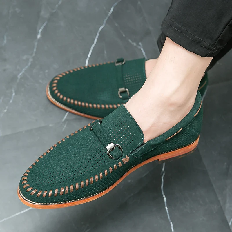 Celsus | Sorrento Suede Loafers - Image 14