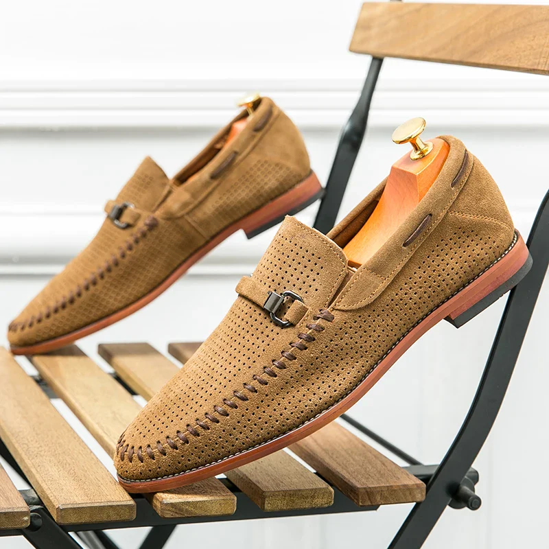 Celsus | Sorrento Suede Loafers - Image 23